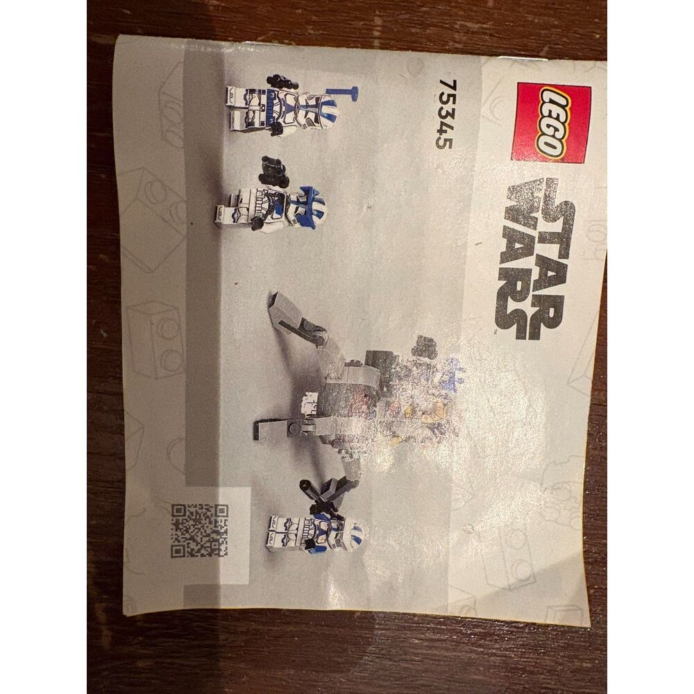 *INSTRUCTIONS ONLY* for Lego Set 75345